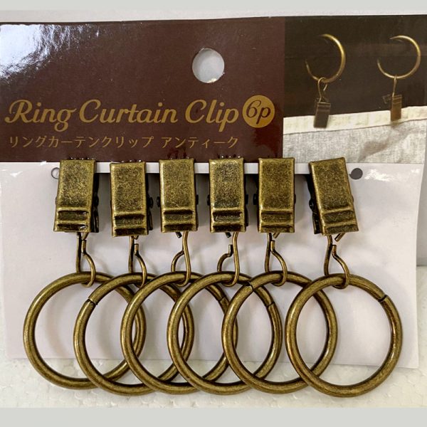 Antique-color-curtain-clip